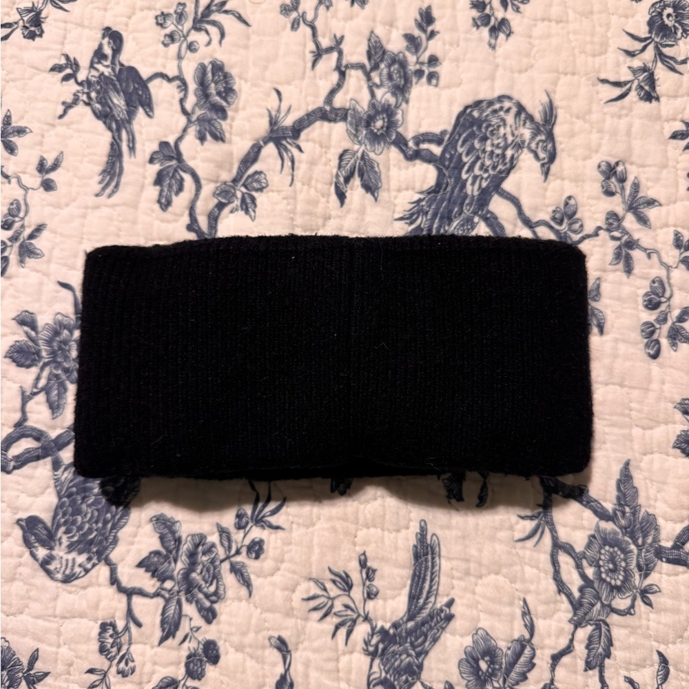 Acne Studios Pansy-N-Face Wool Headband View 3